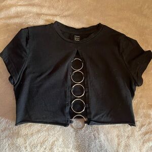 O- ring crop top